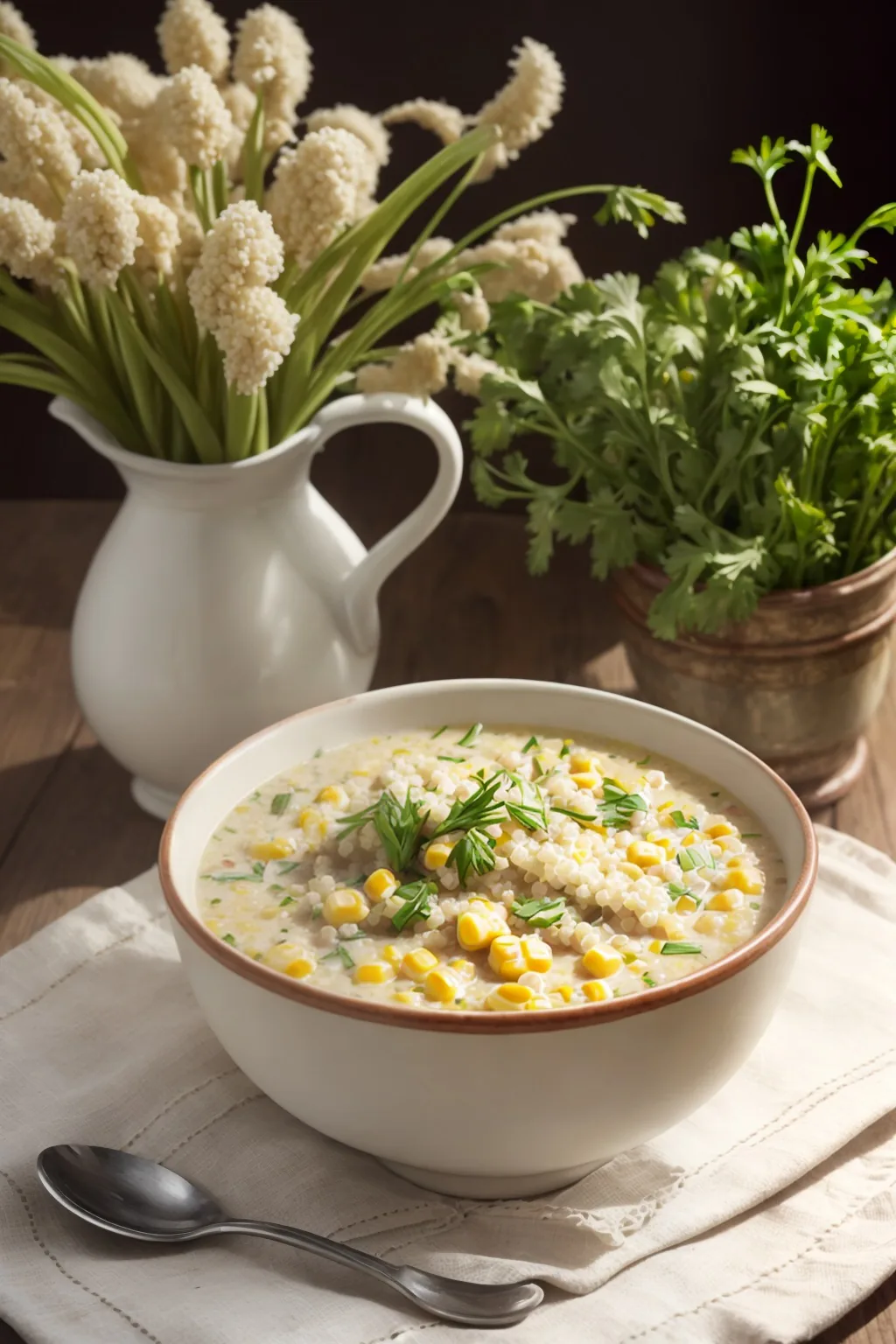 Quinoa Corn Chowder
