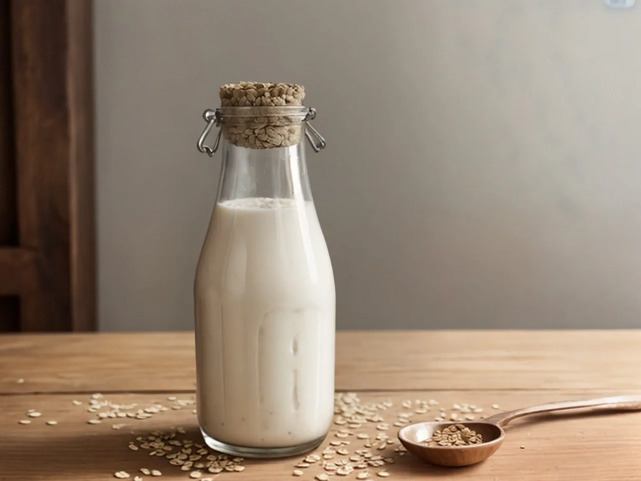 Homemade Oat Milk {Vegan, Gluten-Free}