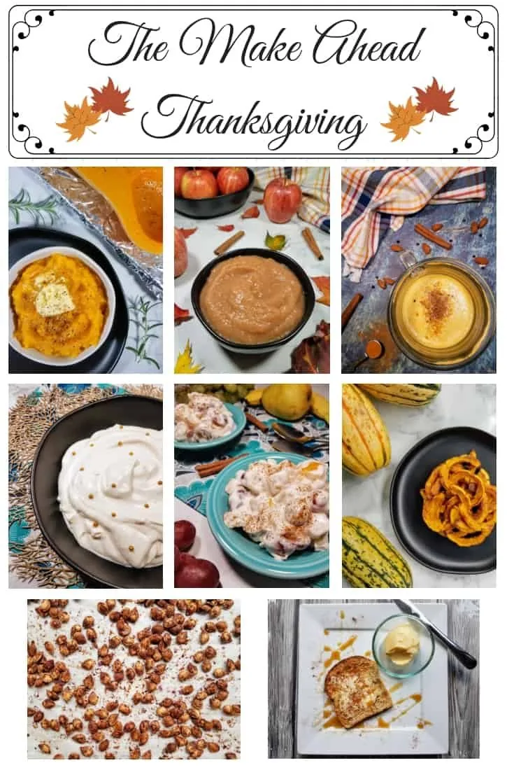 The Make Ahead Thanksgiving Dinner